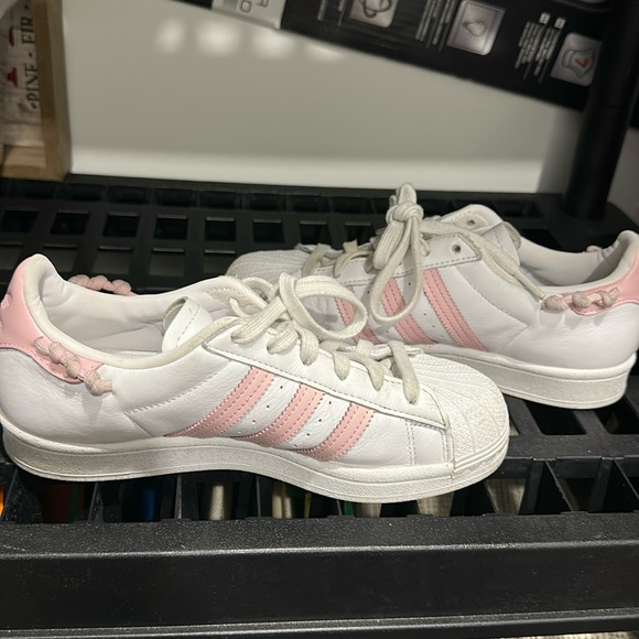 adidas superstar in light pink stripes - Picture 3 of 5